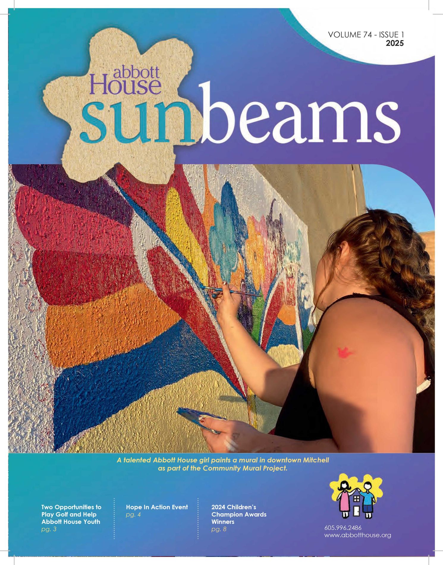 2024 Abbott House Spring Newsletter image.